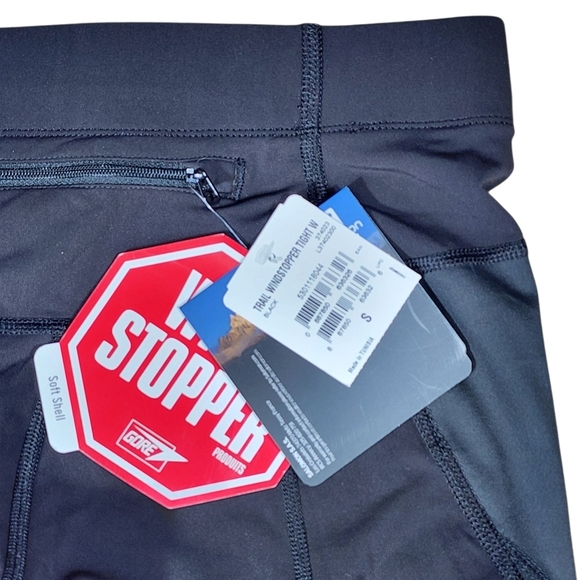 Salomon Trail/Outdoor/ Windstopper Tights Womens Size Small NWT - Picture 2 of 9